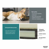 Orthopedisch kussen ca.80x55cm Grey