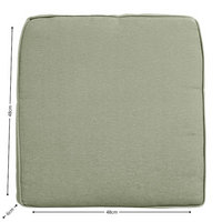 Wicker Multi ca.48x48cm Panama sage 2 stuks