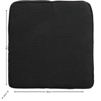 Wicker Multi ca.48x48cm Rib black 2 stuks