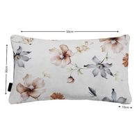 Sierkussen paspel ca.30x50cm Florina natural 2 stuks