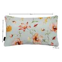 Sierkussen paspel ca.30x50cm Florina orange 2 stuks