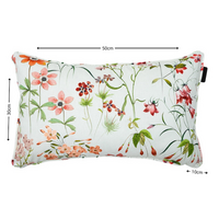 Sierkussen paspel ca.30x50cm Outdoor+ Milly natural 2 stuks