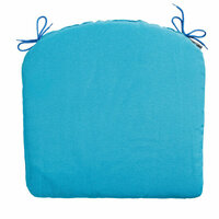 Zitkussen ca.46x48cm Panama aqua 2 stuks