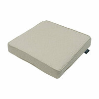 Luxe zitkussen ca.40x40cm Beige canvas eco+ 2 stuks
