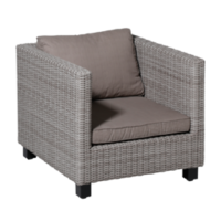 4 SETS Luxe Loungekussens Basic Taupe | 60x60cm + 60x43cm