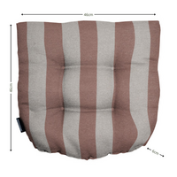 Wicker Flex ca.46x46cm Amora mocca 2 stuks