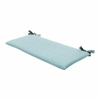 Bankkussen ca.(120)110x48cm aqua canvas eco+