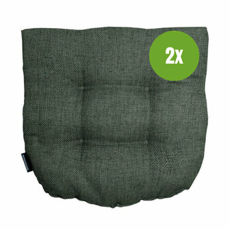 Wicker Flex ca.46x46cm Best deal Green 2 stuks