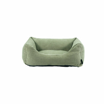 Hondenbed wasbaar ca.65x45x20cm Lins sage