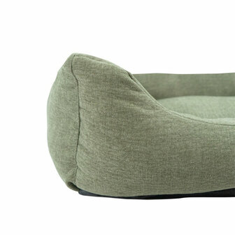 Hondenbed wasbaar ca.65x45x20cm Lins sage