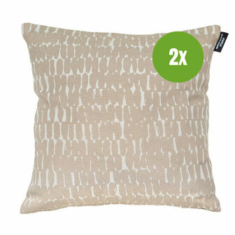 Sierkussen ca.45x45cm Lilly natural