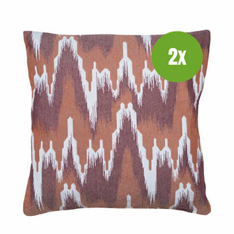 Sierkussen ca.45x45cm Julie terra