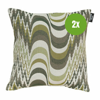 Sierkussen ca.45x45cm Lola green