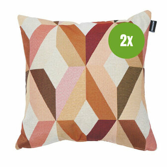 Sierkussen ca.45x45cm Lior copper