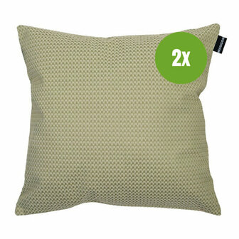 Sierkussen ca.45x45cm Vigo green