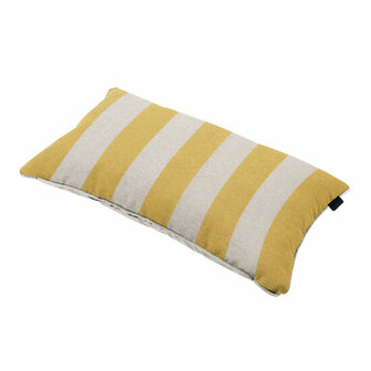 Sierkussen paspel ca.30x50cm Amora mustard