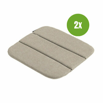 Modern dining kussen luxe ca.40x40cm Panama blend 2 stuks
