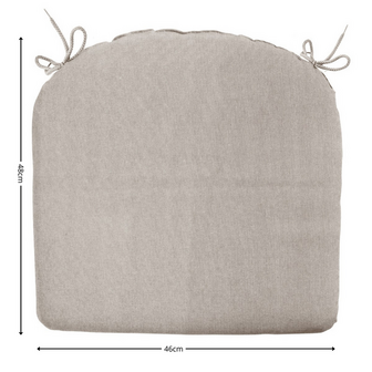 Zitkussen ca.46x48cm Panama blend 2 stuks