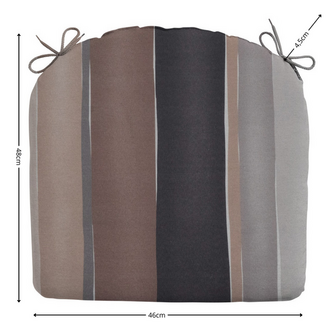Zitkussen ca.46x48cm Nox dust 2 stuks