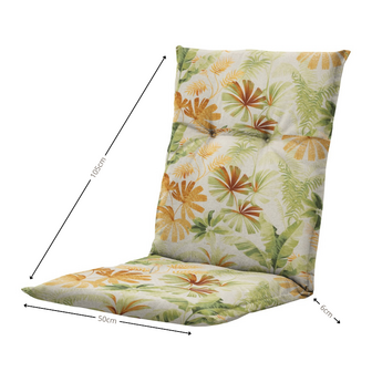 Kussen lage rug ca.105x50cm Axel mocca