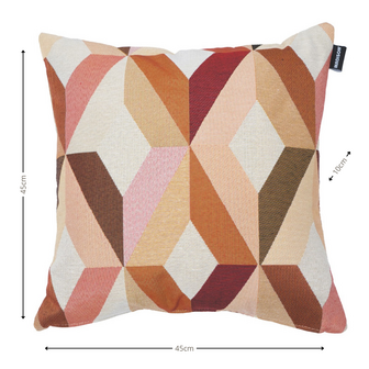 Sierkussen ca.45x45cm Lior copper