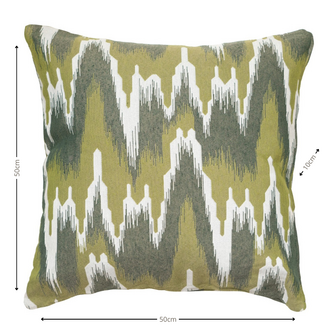 Sierkussen ca.45x45cm Julie green