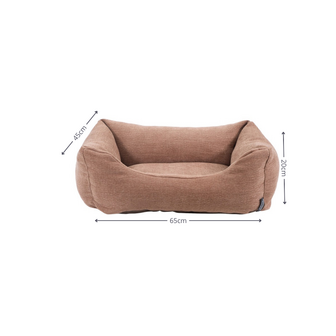 Hondenbed wasbaar ca.65x45x20cm Lins Bronze