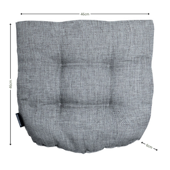 Wicker Flex ca.46x46cm Best deal Grey 2 stuks