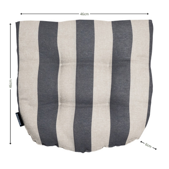 Wicker Flex ca.46x46cm Amora grey 2 stuks