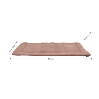 Hondenbench mat ca.104x68cm Lins bronze
