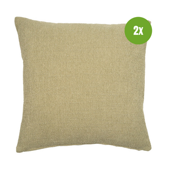 Sierkussen ca.45x45cm Elle olive