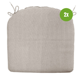 Zitkussen ca.46x48cm Panama blend 2 stuks