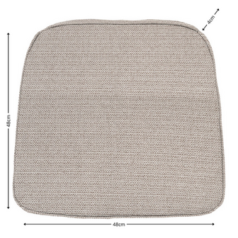 Wicker universeel ca.48x48cm Outdoor Richmond natural