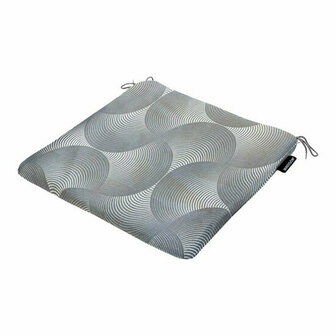 Zitje universeel rits ca.40x40cm Outd WR Napels rondo grey