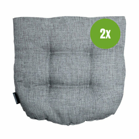 Wicker Flex ca.46x46cm Best deal Grey 2 stuks
