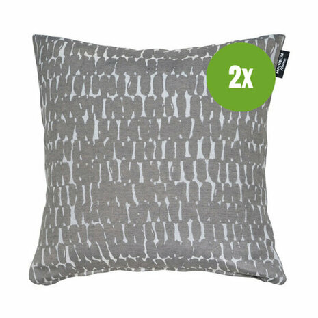 Sierkussen ca.45x45cm Lilly grey