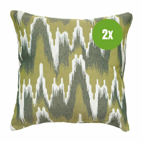 Sierkussen ca.45x45cm Julie green