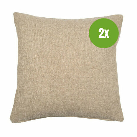 Sierkussen ca.45x45cm Elle beige