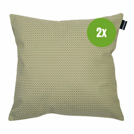 Sierkussen ca.45x45cm Vigo green