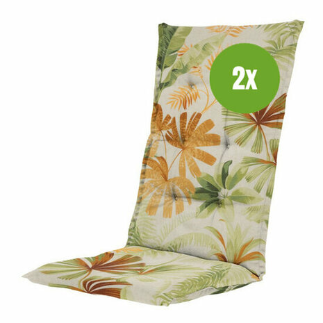 Kussen hoge rug ca.123x50cm Axel mocca