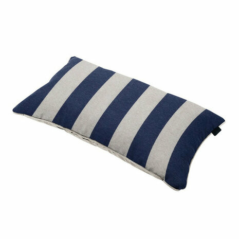 Sierkussen paspel ca.30x50cm Amora blue