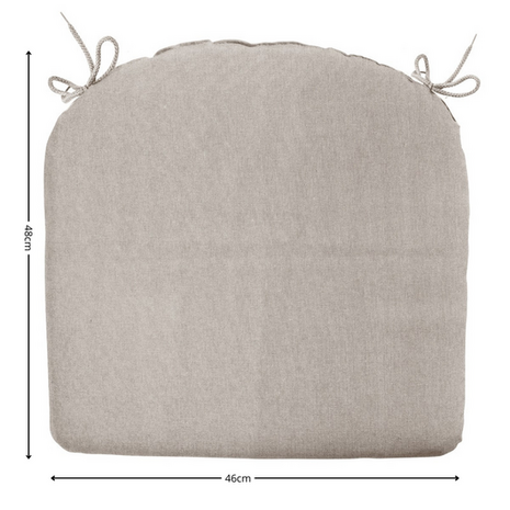 Zitkussen ca.46x48cm Panama blend 2 stuks