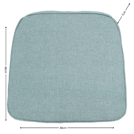 Wicker universeel ca.48x48cm aqua canvas eco+