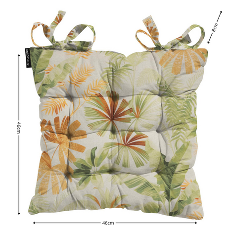 Toscane kussen ca.46x46cm Axel mocca