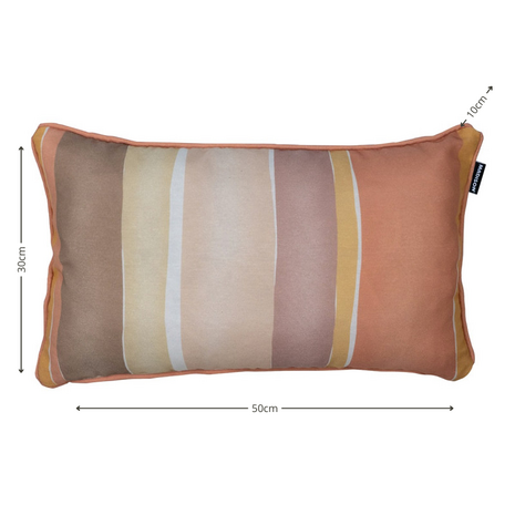 Sierkussen paspel ca.30x50cm Nox mocca