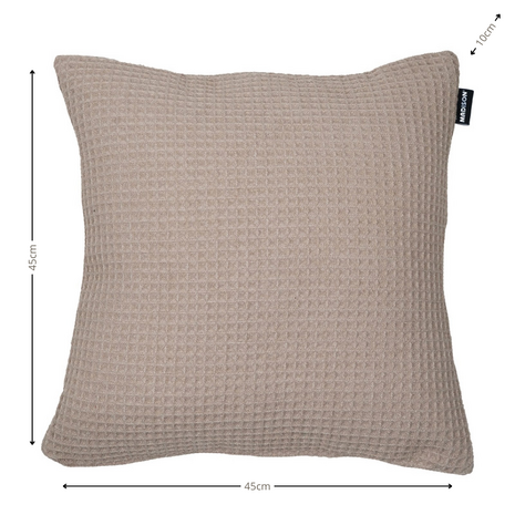 Sierkussen ca.45x45cm Moon caramel