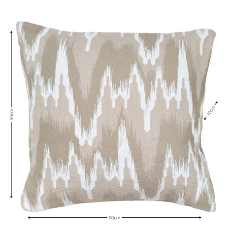 Sierkussen ca.45x45cm Julie taupe