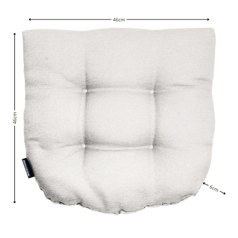 Wicker Flex ca.46x46cm Outdoor WR Napels sand