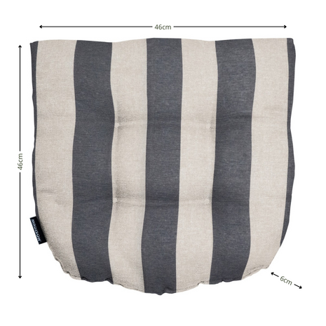 Wicker Flex ca.46x46cm Amora grey 2 stuks