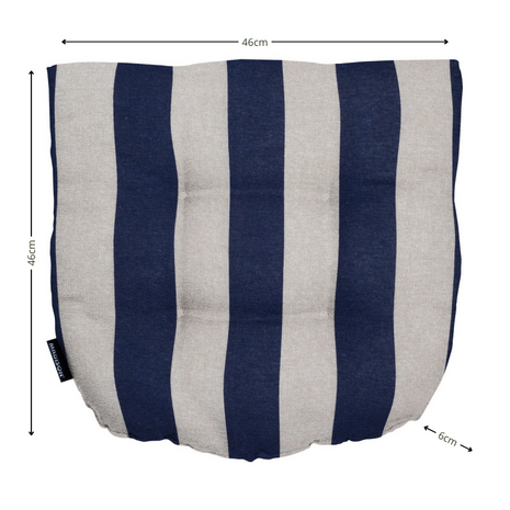 Wicker Flex ca.46x46cm Amora blue 2 stuks